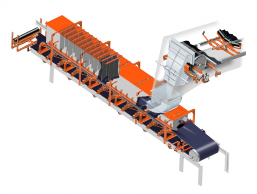 無動力抑塵導料槽